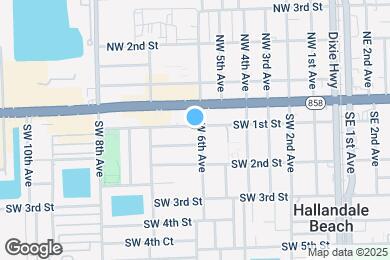 Map image of the property - 601 SW 1st St