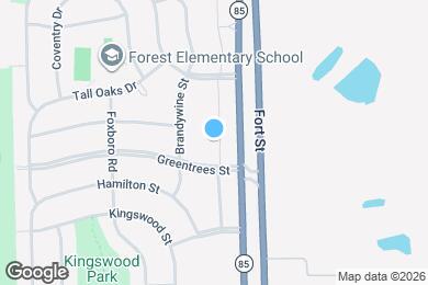 Map image of the property - Greentrees Apartments
