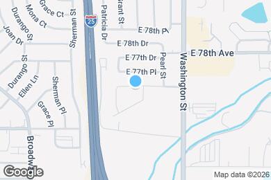 Map image of the property - 482 E 77th Ave