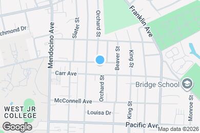 Map image of the property - 746 Dexter St