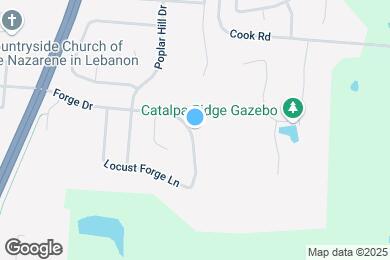 Map image of the property - 366 Forge Dr