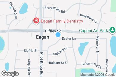 Map image of the property - 1349 Easter Ln