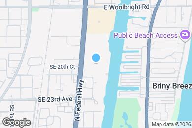 Map image of the property - 2008 S Federal Hwy