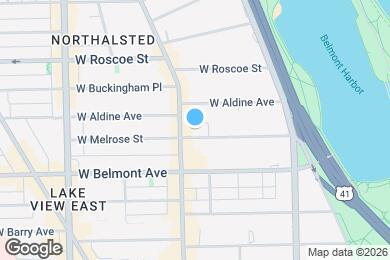 Map image of the property - 544 W Melrose St