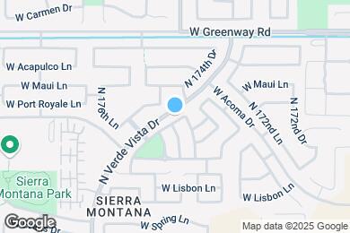 Map image of the property - 17464 W Mauna Loa Ln