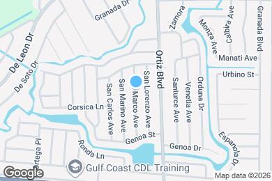 Map image of the property - 315 San Marco Ave