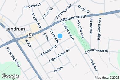Map image of the property - 205 S Lyles Ave