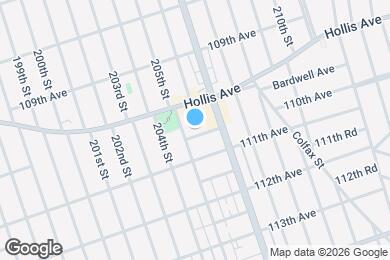 Map image of the property - 205-11 110th Ave