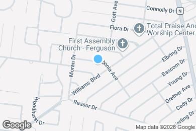 Map image of the property - 222 Sadonia Ave