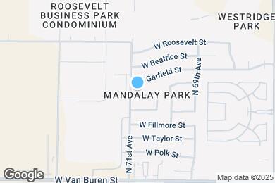 Map image of the property - 7030 W Villa St