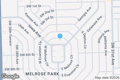 Map image of the property - 457 E Melrose Cir
