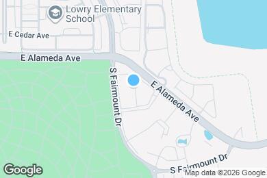 Map image of the property - 8225 S Fairmount Dr