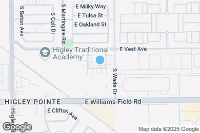 Map image of the property - 2256 S Ponderosa Dr