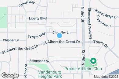 Map image of the property - 892 St Albert the Great Dr