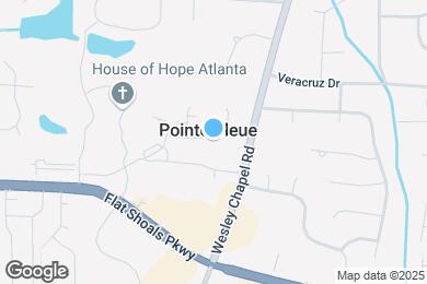 Map image of the property - 3873 Pointe Bleue Dr