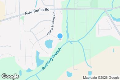 Map image of the property - 3500 Hickory Landing Ct