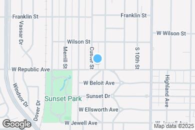 Map image of the property - 610 W Republic Ave