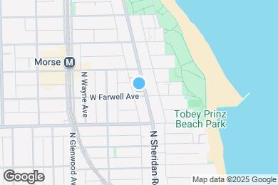 Map image of the property - 6900 N Sheridan Rd