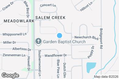 Map image of the property - 9102 Cardinal Flower Ct