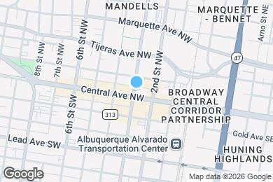 Map image of the property - 219 Central Ave NW
