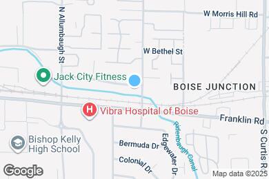 Map image of the property - 6441 W Douglas St