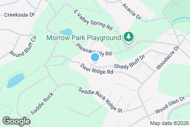 Map image of the property - 450 Shady Bluff Dr