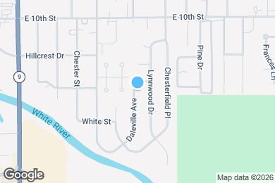 Map image of the property - 1406 Daleville Ave