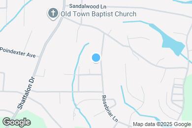 Map image of the property - 4309 Rosebriar Ln