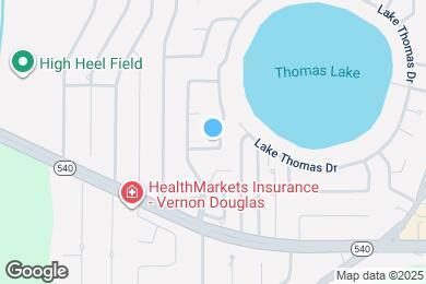 Map image of the property - 194 Lake Thomas Dr