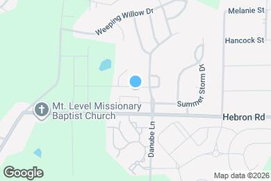 Map image of the property - 414 Summer Breeze Dr