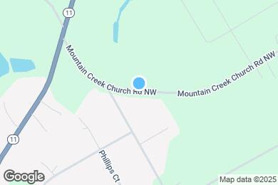 Map image of the property - 807 Mountain Creek Church Rd NW