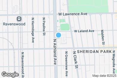 Map image of the property - 4637 N Ashland Ave