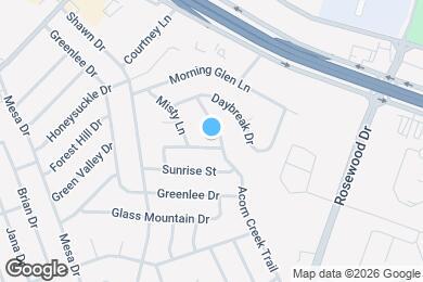 Map image of the property - 5007 Morning Star Ln