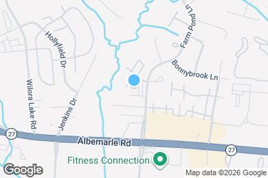 Map image of the property - 5500A Farm Pond Ln