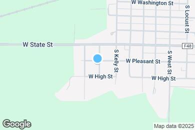 Map image of the property - 703 W Pleasant St