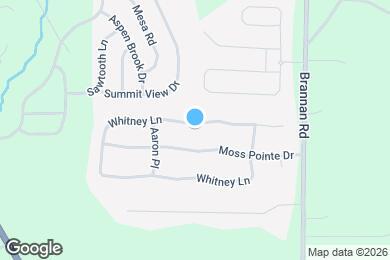 Map image of the property - 370 Whitney Ln