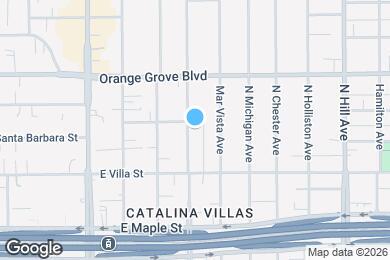 Map image of the property - 576 N Wilson Ave