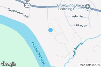 Map image of the property - 1127 Bluffton Cir