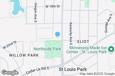 Map image of the property - 2042 Louisiana Ave S