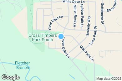 Map image of the property - 8412 Seven Oaks Ln