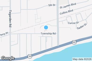 Map image of the property - 1120 Century Oaks Dr