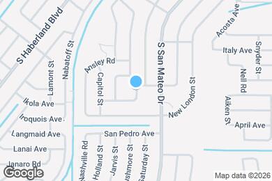 Map image of the property - 3790 Fresno Rd