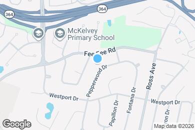 Map image of the property - 1665 Pepperwood Dr