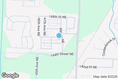 Map image of the property - 4822 145th Pl NE