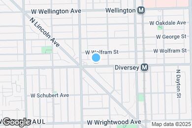 Map image of the property - 1138 W Diversey Pky