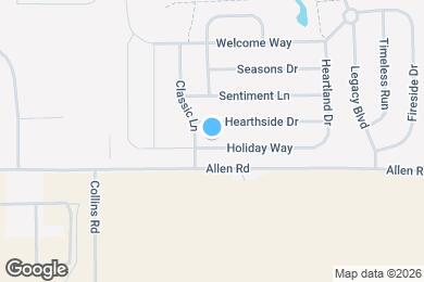 Map image of the property - 2894 Holiday Way