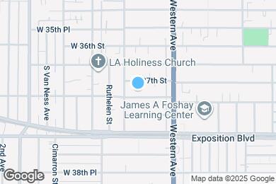 Map image of the property - 1769 W 37th Pl