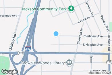 Map image of the property - 1657 Pointview Ave