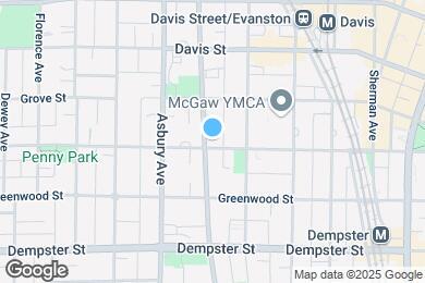 Map image of the property - 1453 Ridge Ave