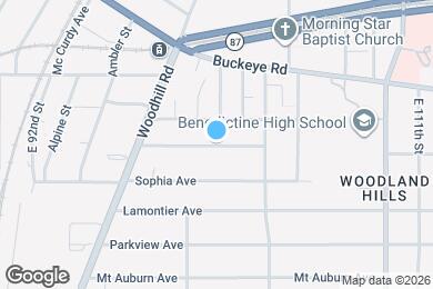 Map image of the property - 9901 Stoughton Ave